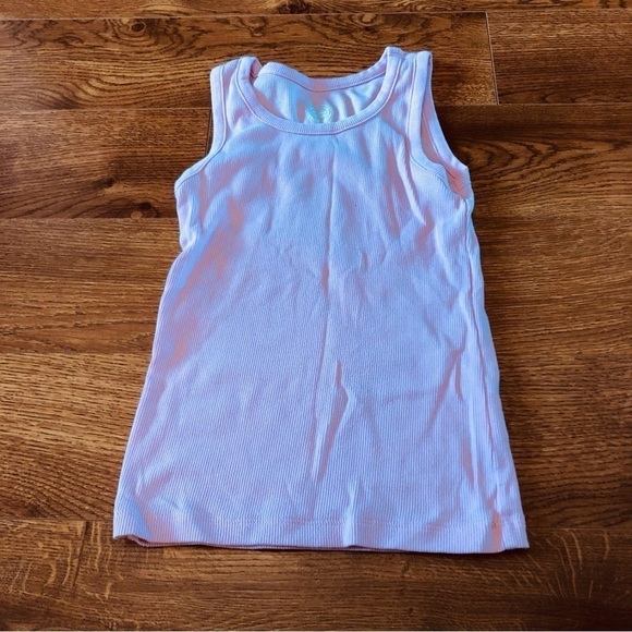 Wonder Nation light pink ribbed tank top in size S (6-6X) - Picture 1 of 4
